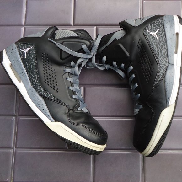 Size 12. Jordan Flight leather basketball  sneakers shoes.